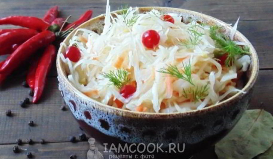 Рецепт квашеной капусты