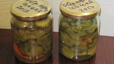 квашеный острый перец цицак