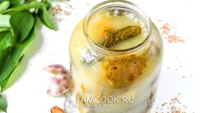 квашеные огурцы с горчицей