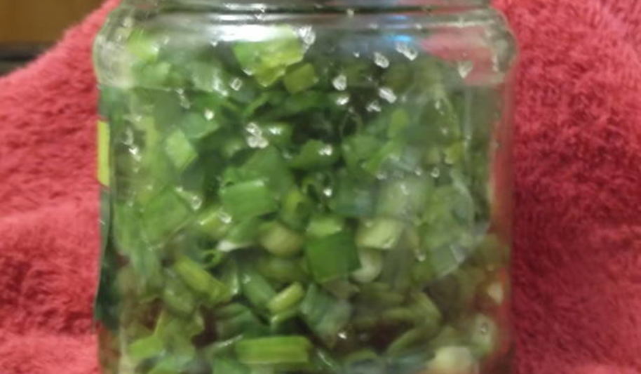 Рецепт лука зеленого на зиму