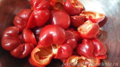 баклажаны маринованные с цветной капустой и гогошарами