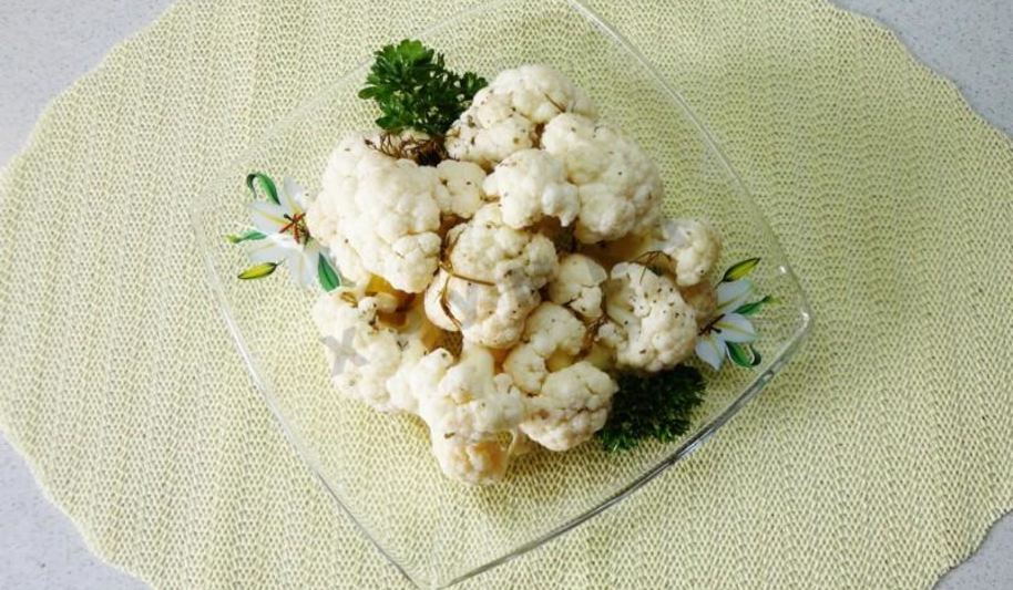 Рецепт быстромаринованной цветной капусты в микроволновке