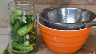 быстрые маринованные огурцы