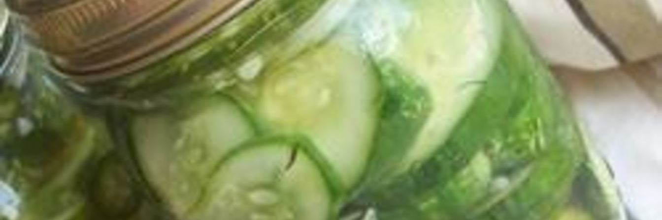 Кисло-сладкие маринованные огурцы без закатки