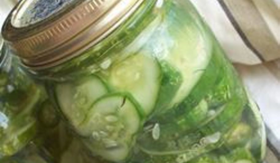 Рецепт кисла-сладких маринованные огурцы без закатки