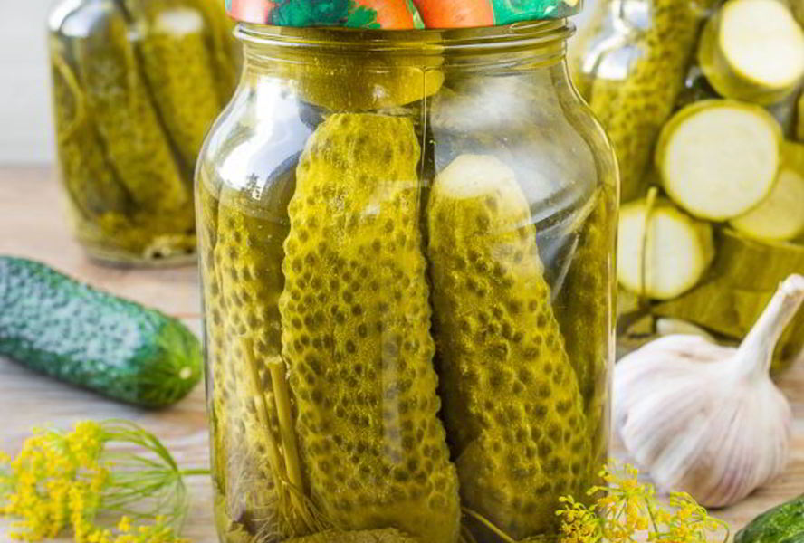 Мамины маринованные огурцы