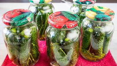 мамины маринованные огурцы