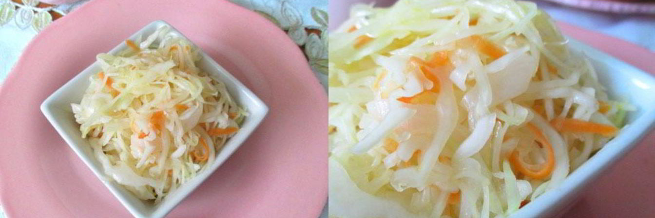 Маринованная капуста по быстрому