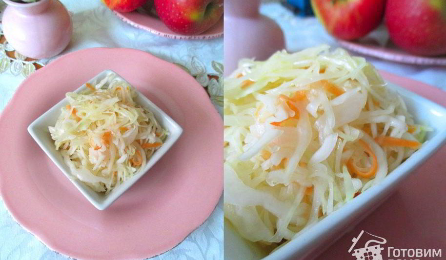 Рецепт маринованной капусты по быстрому
