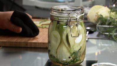 маринованный фенхель с тархуном