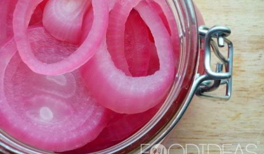 Рецепт маринованного красного лука