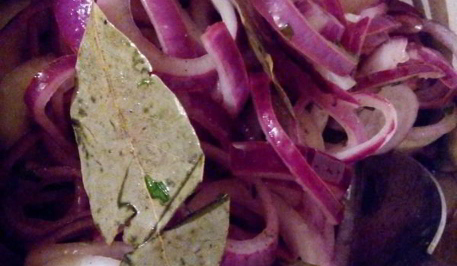 Рецепт маринованного лучка