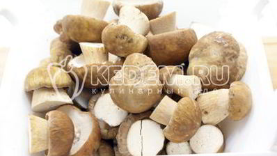 маринованные белые грибы на зиму