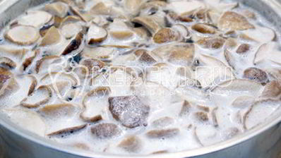 маринованные белые грибы на зиму