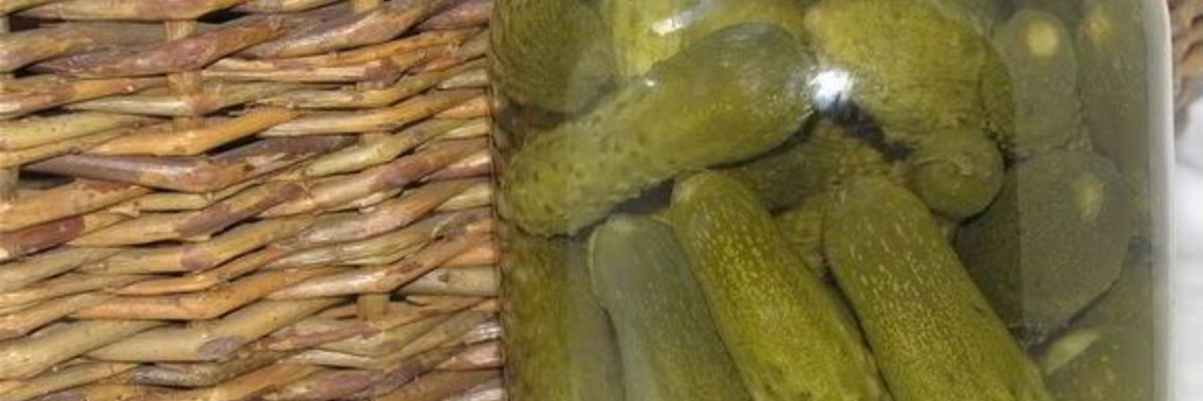 Маринованные корнишоны