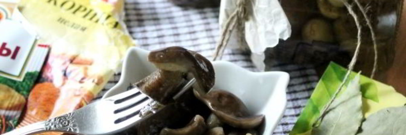 Маринованные подберезовики