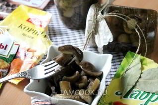 Маринованные подберезовики