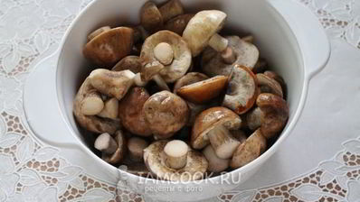 маринованные подберезовики