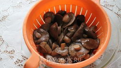 маринованные подберезовики