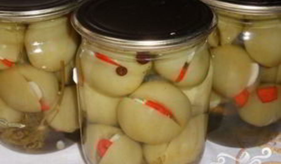 Рецепт маринованных помидоров зеленых