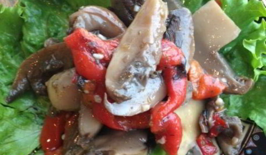 Рецепт маринованных шампиньонов со сладким перцем