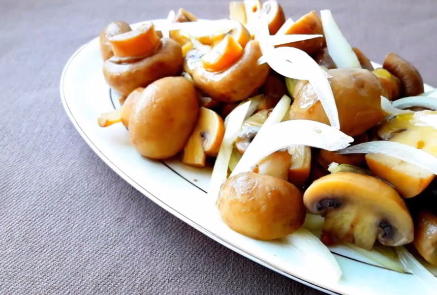 Маринованные шампиньоны