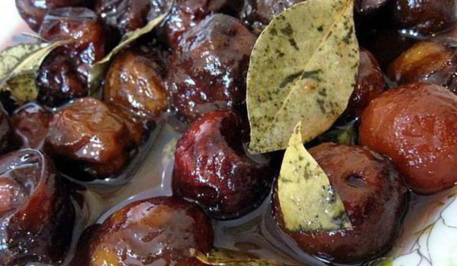 Рецепт маринованных слив