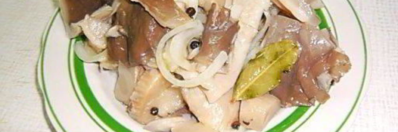 Маринованные вешенки