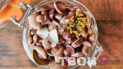 маслята маринованные