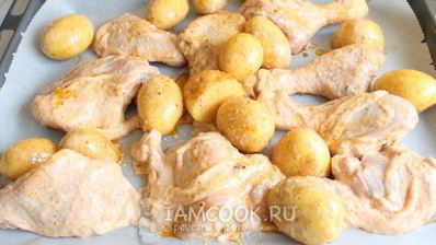 окорочка маринованные в йогурте