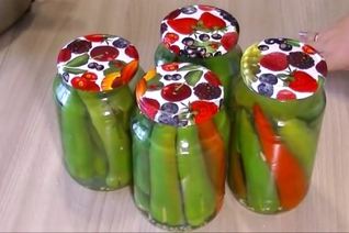 Перец горький маринованный на зиму без стерилизации