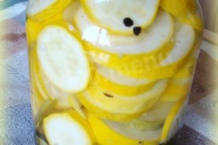 Вкусные и быстрые маринованные кабачки на зиму