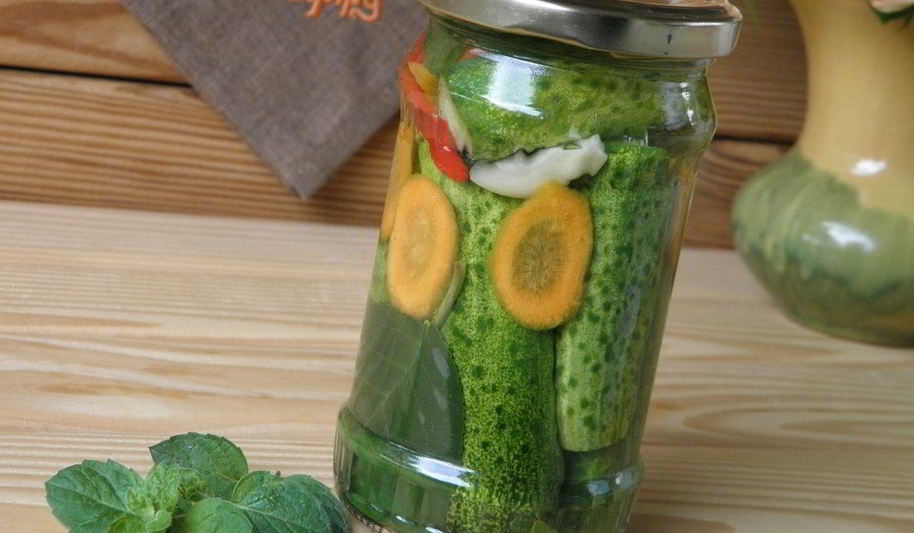 Рецепт огурчиков на зиму с лимонной кислотой