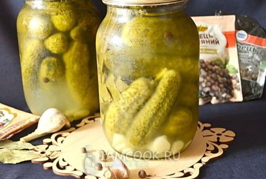 Огурцы на зиму в литровых банках