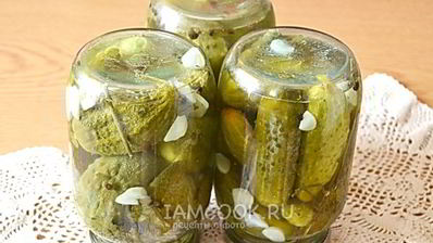 огурцы на зиму в литровых банках