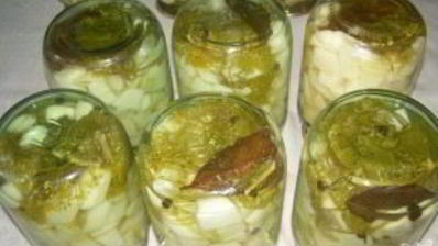 патиссоны, консервированные кусочками