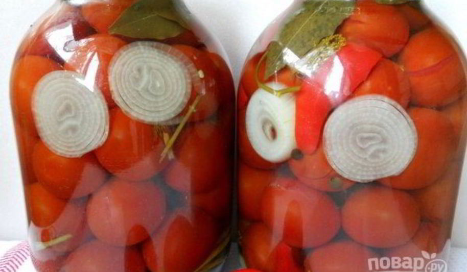 Рецепт помидоров на зиму с лимонной кислотой
