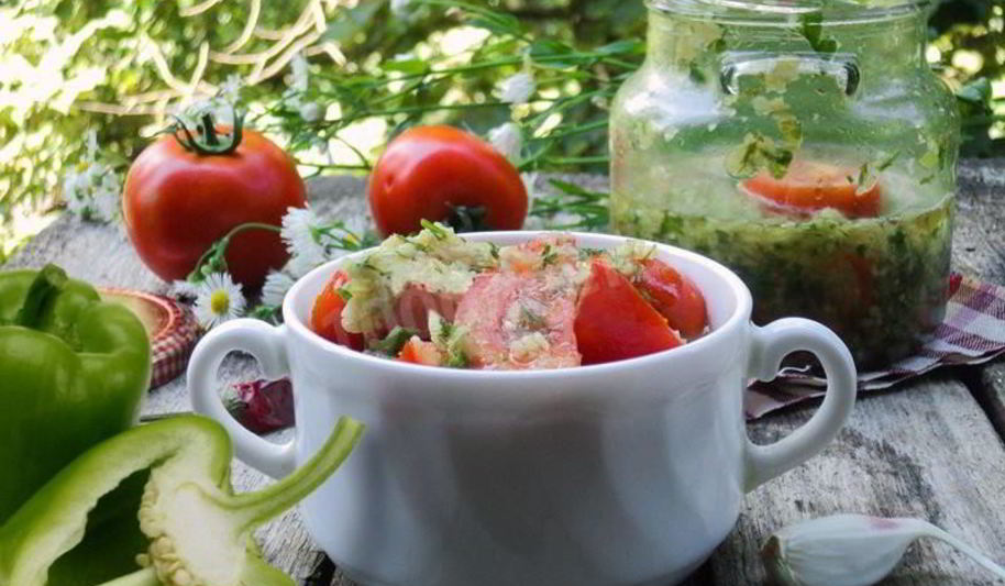 Рецепт помидоров по-корейски на зиму в банках