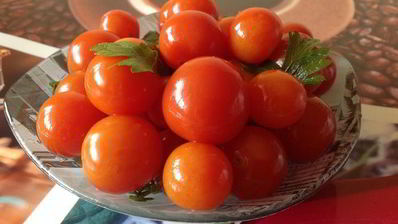 быстрые малосольные помидоры