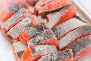 Домашняя соленая форель