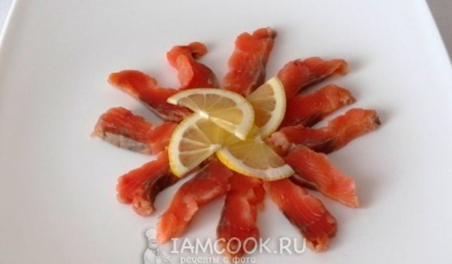 Рецепт горбуши, соленой