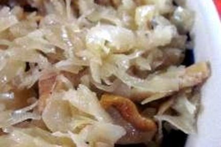 Кислая капуста с грибами