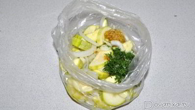 малосольные кабачки за 20 минут