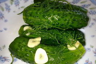 Малосольные огурцы мегахрустящие