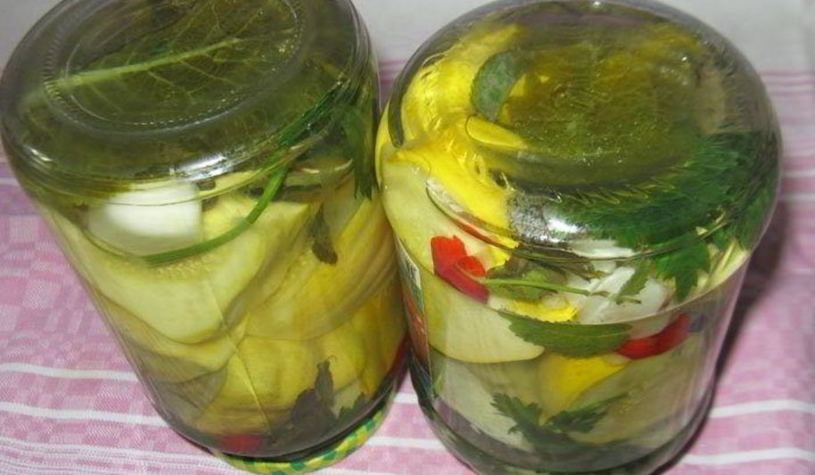 Рецепт малосольных патиссонов