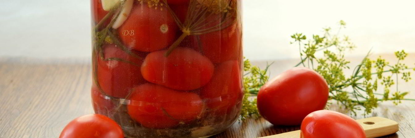 Малосольные помидоры классические