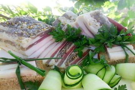 Сало по-домашнему