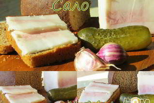 Сало соленое в рассоле