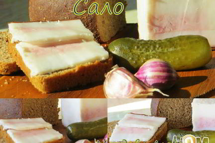 Сало соленое в рассоле