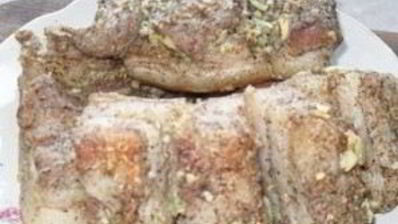 сало в духовке